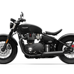 Bobber Black LHS Matt Jet Black